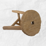 Wagon Wheel Stool