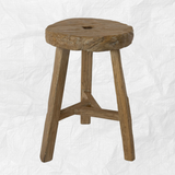 Wagon Wheel Stool